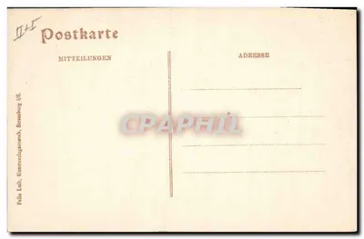 Garde Nationale de Strasbourg, 1814 — ilustração de L. Rebatet — editor Félix Loib — Verso