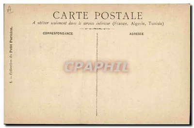 Banquete dos Prefeitos — 22 Setembro 1900 — Mickot — Verso