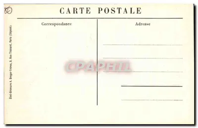 Aix-les-Bains - Zamek La Roche-du-Roi — wydawca Simi-Bromure & Breger, Paryż — Rewers