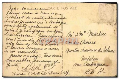 Colmars-les-Alpes — le Fort de Savoie — éditeur imprimeur non visible — Rewers