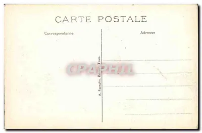 Loches (Loir-et-Cher) — Le Donjon — A.P. — Rewers