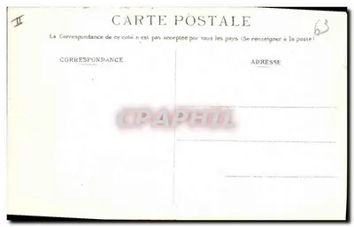 Royat — Grotta delle Lavandaie — Coll. Puel à Royat — Verso