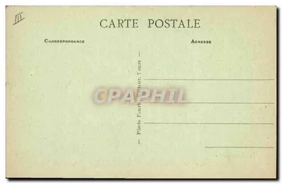 Jaskinie Savonnières (Loir-et-Cher) — Pilastre i jezioro — Kolekcja Dionnet — Rewers