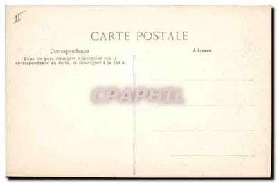 Floresta de FONTAINEBLEAU — Gruta dos Cristais — Verso