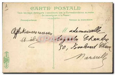 Draguignan. Palazzo di Giustizia — editore sconosciuto, numero di serie non visibile — Verso