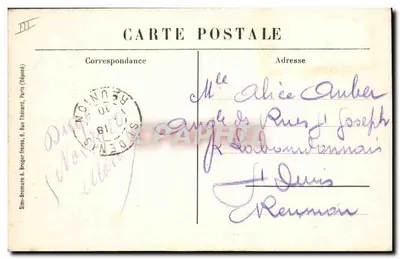 Diégo-Suarez - Sąd — Wydawnictwo M. Jourdil, Diégo-Suarez — Rewers