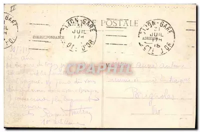Dijon - Pałac Sądowy — L. P., wyd. — nr 515 — Rewers