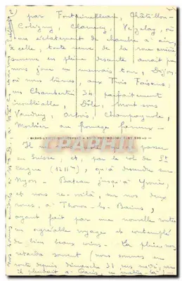 Dijon. O portal do Palácio de Justiça — C.A.P. n° 11.80 — Verso