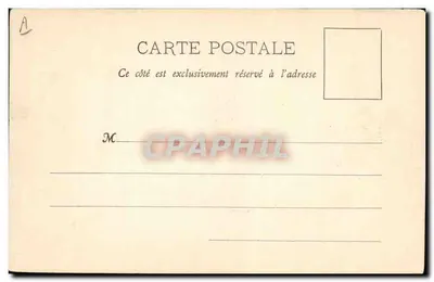 Statek "Cosmao" w przystani — wydawca A. Barguet et Cie, Torino — Rewers