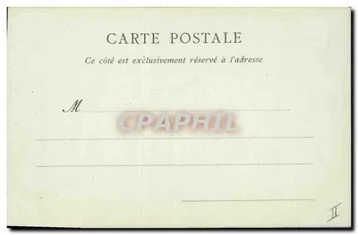 LYON — Prefektura — Papeterie Durand, nr 12 — Rewers