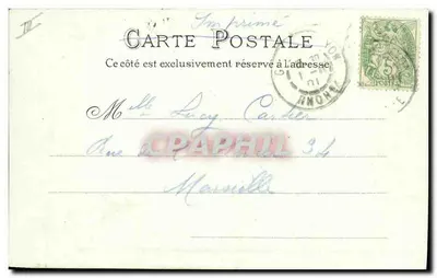 LYON — Prefektura — L. M. nr 415 — Rewers