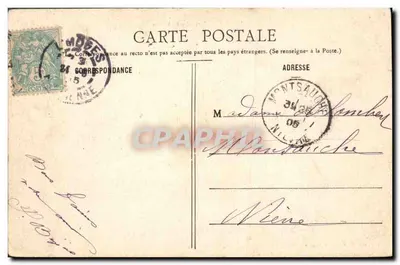 Limoges - Nova Prefeitura — J. Faissat, Fotógrafo-editor, Encomendado — Verso