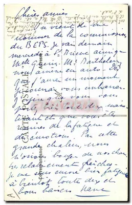 Mulher na fonte — Guingamp (C.-du-N.) — J. Sorel, editor, Rennes — Verso