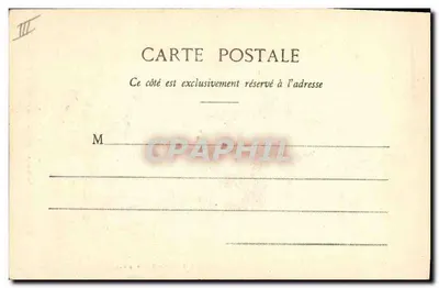 O Amor na Bretanha — Quimperlé — Coleção G. I. D. de Nantes, n° 6358 — Verso