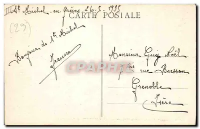 Costumi della Bretagna — Brochette di Piccoli Uomini — PLOUGASTEL-DAOULAS (Calh. E. Hamonic, St-B.) — Verso