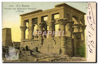 Pavillon des Empereurs Romains à Philae — Égypte — Klardache F.