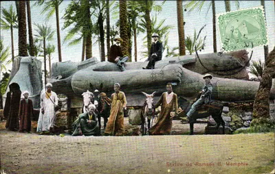 Estátua de Ramsés II - Memphis — editor desconhecido, número de série não visível