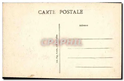 Avallon — Stare Ogródzenie — Wieża Bourdelaine — Widok z Chaumes — Rewers