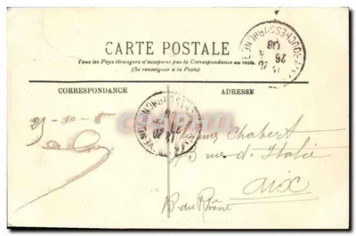 Loches — Zespół Wieży Louisa XI i Marteleta — LL. — Rewers