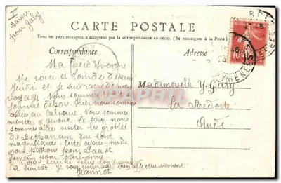 Lourdes — Grutas das Espélugues — n°76 — Verso
