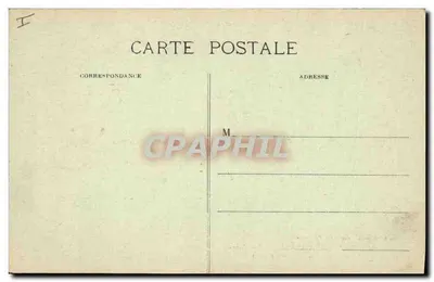 Fontaine de Vaucluse — O Abismo durante as Águas Baixas — Edição Artística J. Brun e Cie, Carpentras — Verso