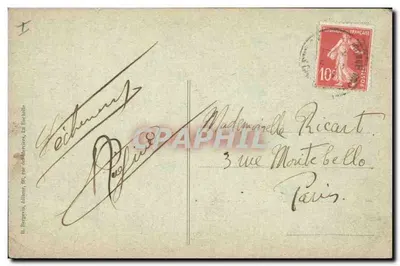 Environs de Royan — Grotte des Fontaines — Meschers-les-Bains — n°105 — Verso