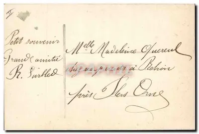 Crianças diante de um pinheiro de Natal — Paris — editor Paris 434 — Verso