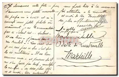 Meisje bij het raam — Kerst — uitgever RAN, n° 7026/4 — Achterkant