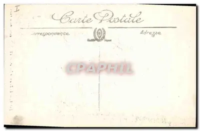Dole — O Palácio de Justiça — Edição Rey et Picard, n° 89 — Verso