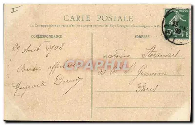 Dijon - Pałac Sądowy — L. V., wyd. — Rewers
