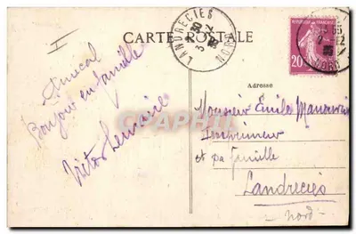 Donai — Pałac Sądu (Sala Apelacyjna) — E. Barou, fot. Doust, n°59 — Rewers