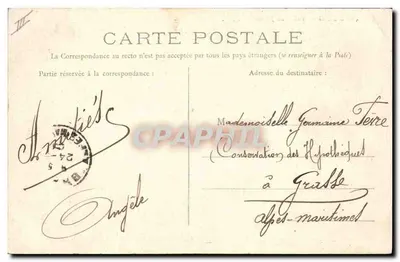 Douai — Palácio de Justiça — E. D. — Verso