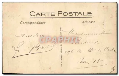 Dunkerque — Pałac Sądowy — L. (wydawca) — Rewers
