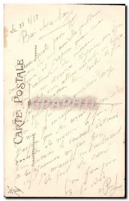 Épernay — O Palácio de Justiça — J. Bourgogne editor, Château-Thierry — Verso