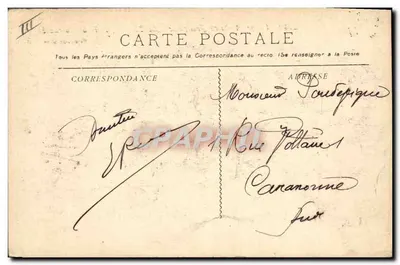 Le Carnot — Cruiser Cegado — Guende fot Marseille — Verso