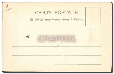 O navio "Condor" — Escarre francesa, 1900 — Cliché A. Bougault, Phototypie A. Bergaret et Cie, Nancy — Verso
