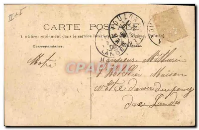 Le Carnot — Cruiser de escada — Coleção A. Couturier — Verso