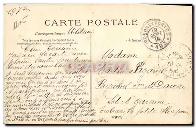 Cruiser blindado "Condé" — Marinha Nacional — 10.014 toneladas — Editor ELD, n° 136 — Verso