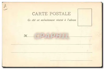 巡洋舰"Cécillée" — 法国舰队 — A. Borpren et Cie, Nancy 光影印刷 — 背面