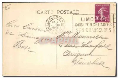 Limegues — Hotel Pocztowy — Prefektura (Wejście do Biur) — 330 — Rewers