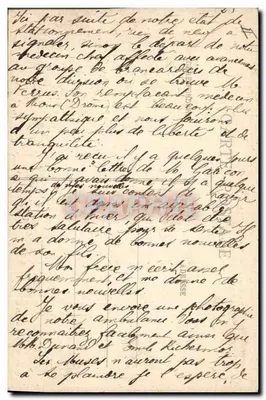 Lunéville — Widok zniszczonej podprefektury po bombardowaniach niemieckich 25 sierpnia 1914 — Ouvrages lib. 440 — Caille Durier — Rewers