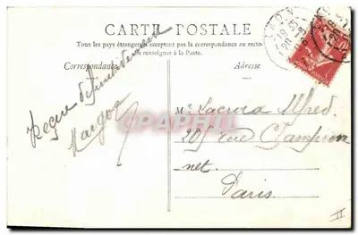 Laon — A Prefeitura — F. Barnaud, fot.-edit., Laon. Depositado. — Verso