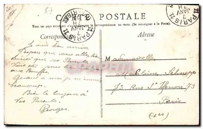 Limoges — A Nova Prefeitura — Editora: Coleção A. Alario — Verso