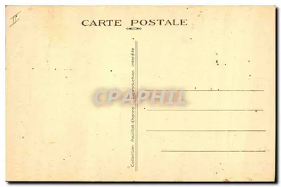Tipo do velho bigouden — retrato em preto e branco — Coleção Pouillet-Ehanno — Verso