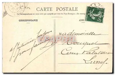 Artesã de Vannes — Coleção David, Vannes — n° 1138 — Verso