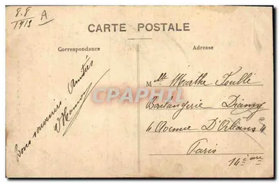 Pontivy — Porteira de Leite de Stival — Coll. Le Cunf, Pontivy - Cliché Lodi — Verso