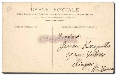 Cérémonie militaire — cavalier saluant — éditeur VAUGIRARD n° 16 — Verso