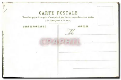 Artyleria konna — francuski żołnierz obok kanonu — A. Palm de Rosa, n°49 — Rewers