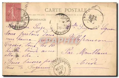 Fort St-André w Villeneuve-lès-Avignon — Zamek i jego murawiska wybudowane w 1367 roku na rozkaz króla Jana, syna Filipa z Valois — Rewers