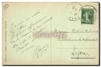 Montpellier — Wieża Św. Pini — Wydanie Nowych Galerii, n°33 — Rewers